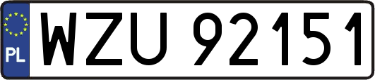 WZU92151