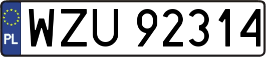 WZU92314