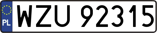 WZU92315