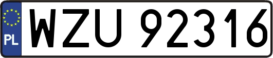 WZU92316