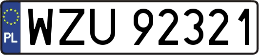 WZU92321