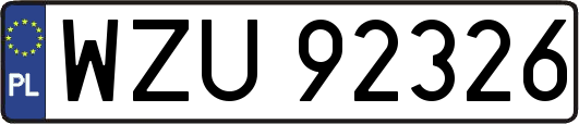 WZU92326