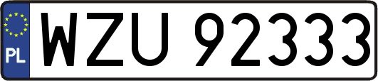 WZU92333