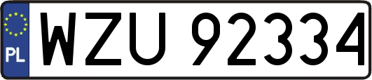 WZU92334