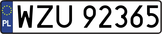 WZU92365