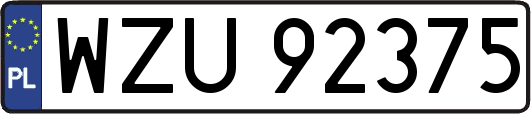 WZU92375