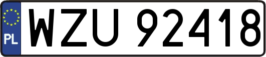 WZU92418