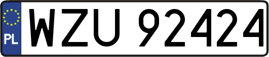 WZU92424