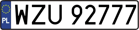 WZU92777