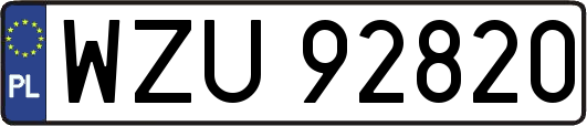 WZU92820