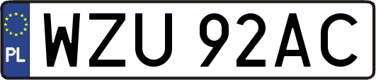 WZU92AC