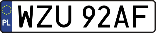 WZU92AF