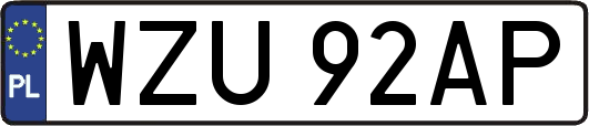 WZU92AP
