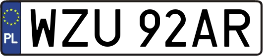 WZU92AR