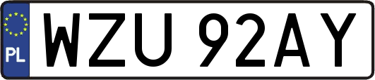 WZU92AY