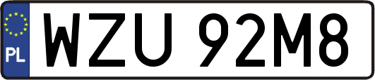 WZU92M8
