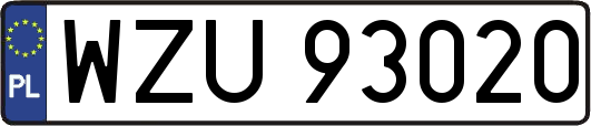 WZU93020