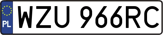 WZU966RC