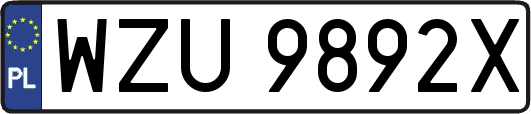 WZU9892X