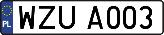 WZUA003