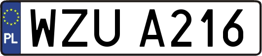 WZUA216