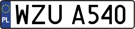 WZUA540
