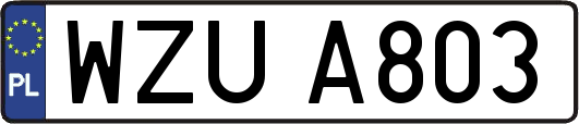 WZUA803