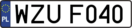 WZUF040
