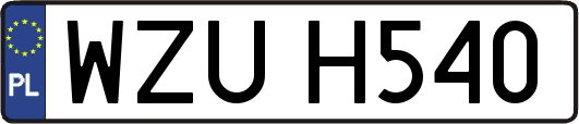 WZUH540