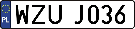WZUJ036