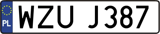 WZUJ387