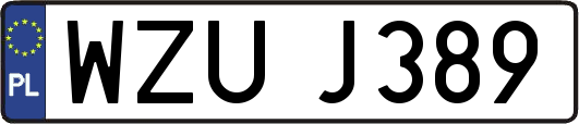 WZUJ389
