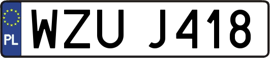 WZUJ418