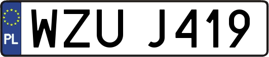WZUJ419