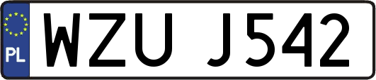 WZUJ542