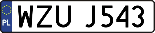 WZUJ543