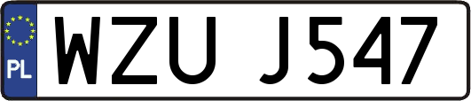 WZUJ547