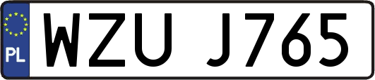 WZUJ765