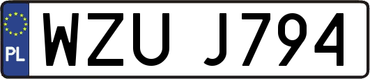 WZUJ794