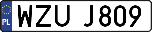 WZUJ809
