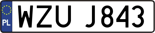 WZUJ843