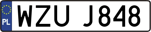 WZUJ848