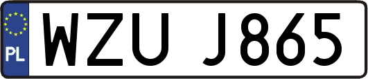 WZUJ865