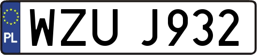 WZUJ932
