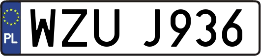 WZUJ936