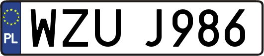 WZUJ986