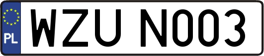 WZUN003