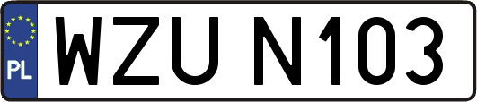 WZUN103