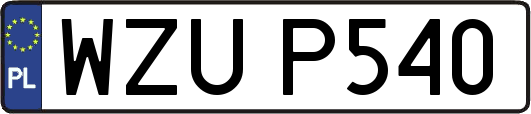 WZUP540