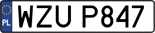 WZUP847